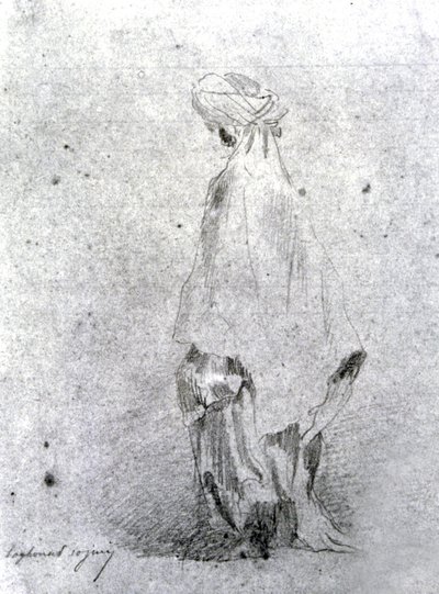 Mujer en Laghouat, Argelia de Eugène Fromentin