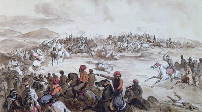 Captura de la tribu de Abd el-Kader por Henri d