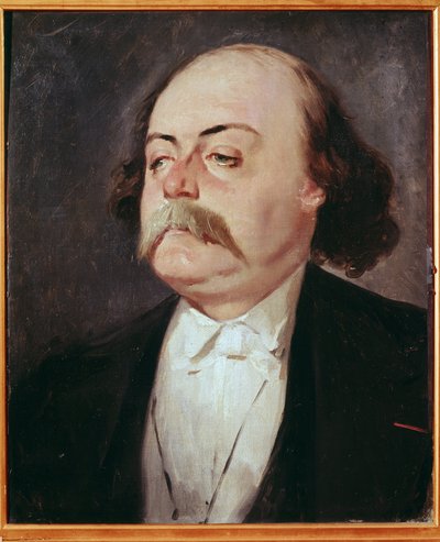 Retrato de Gustave Flaubert de Eugene Giraud