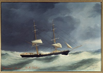 Armonía del ladrillo. Pintura de Eugene Margueritte-Grandin dit Eugene Grandin (1833-1916) de Eugene Grandin