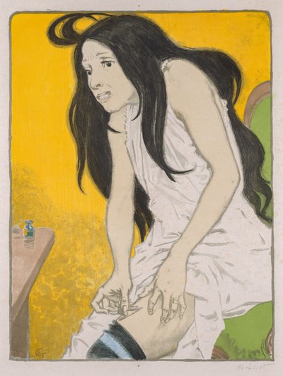 adicto a la morfina de Eugene Grasset