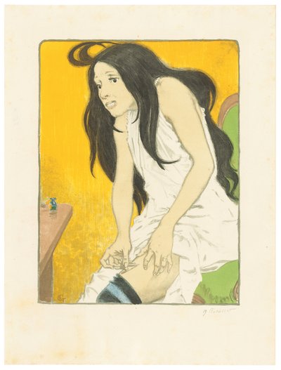 Morphinomane, de: L’Album d’Estampes Originales de la Galerie Vollard de Eugene Grasset