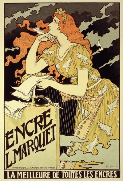 Reproducción de un cartel publicitario de 