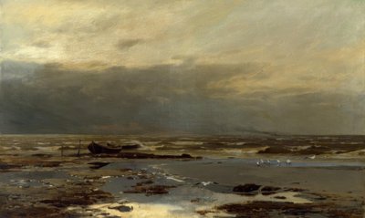 En la playa del Báltico de Eugene Gustav Dücker