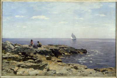 En la costa de Eugene Gustav Dücker