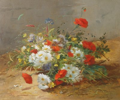 Estudio de flores de Eugene Henri Cauchois