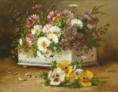Naturaleza Muerta de Flores de Eugene Henri Cauchois
