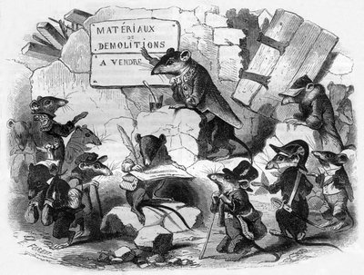 El consejo de las ratas de Eugene Hippolyte Forest