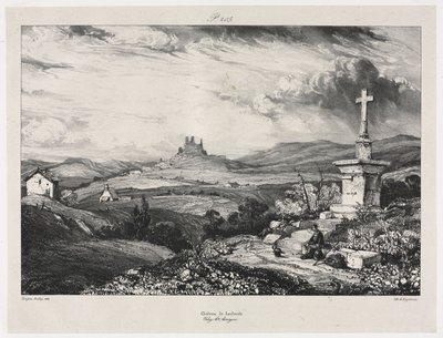 Château de Larderole de Eugene Isabey
