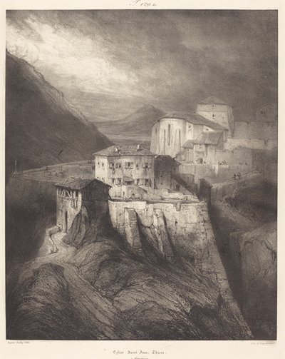 Iglesia de San Juan, Thiers de Eugene Isabey