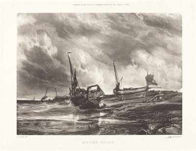 Marea baja de Eugene Isabey