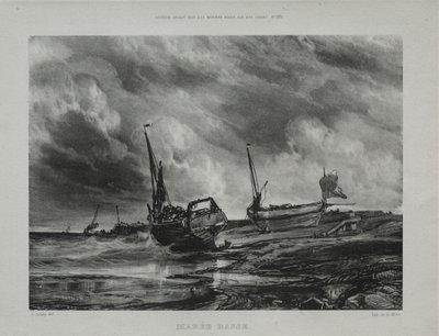 Marea baja de Eugene Isabey