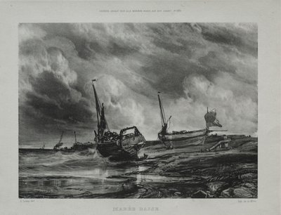 Marea baja de Eugene Isabey