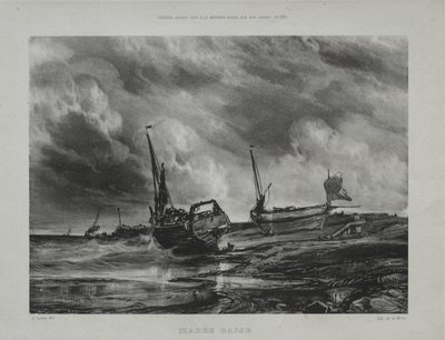 Marea baja de Eugene Isabey