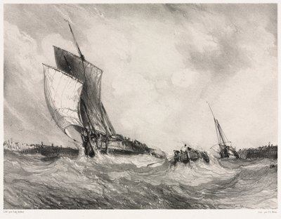 Seis infantes de marina: Regreso al puerto de Eugene Isabey