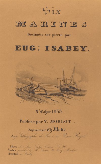 Seis marines de Eugene Isabey