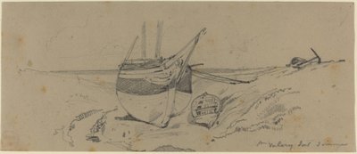 San Valery sur Somme de Eugene Isabey