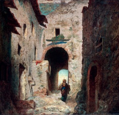 La puerta morisca, 1835 de Eugene Isabey