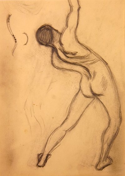 Dibujo para empujar pesos de Eugène Jansson
