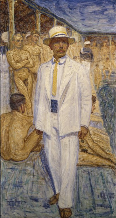 Autorretrato de Eugène Jansson