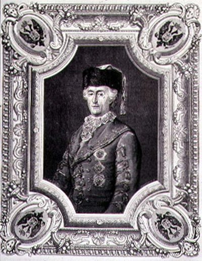 Retrato de Catalina II la Grande (1729-96) en Traje de Viaje, grabado por Stephane Pannemaker de Eugene Joseph (after) Viollat