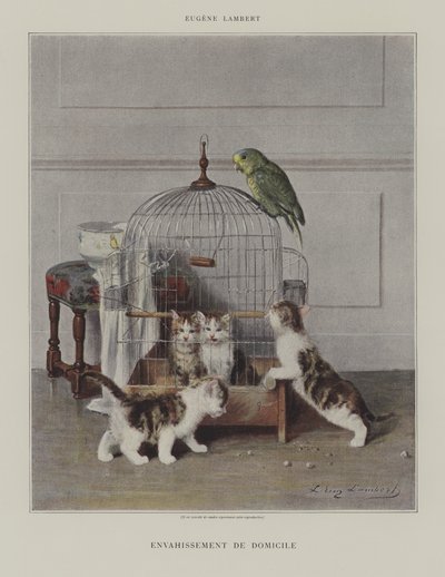 Envahissement de Domicile de Eugene Lambert