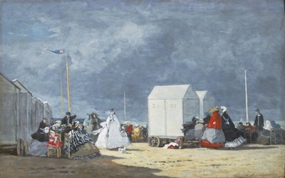 Tormenta Aproximándose, 1864 de Eugene Louis Boudin