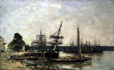 Burdeos de Eugene Louis Boudin