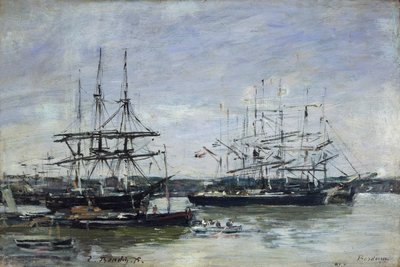 Burdeos, 1875 de Eugene Louis Boudin