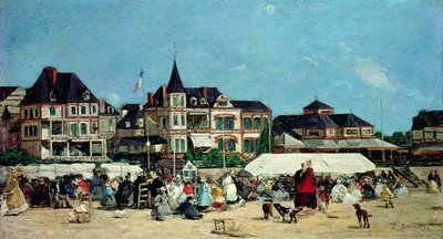 Casino de Trouville de Eugene Louis Boudin