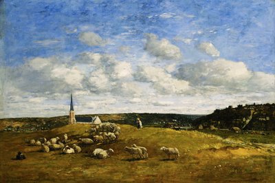 Deauville, 1870-1874 de Eugene Louis Boudin