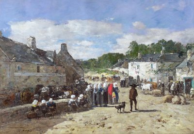 La Fiesta de Eugene Louis Boudin