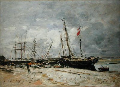 Le Crotoy de Eugene Louis Boudin