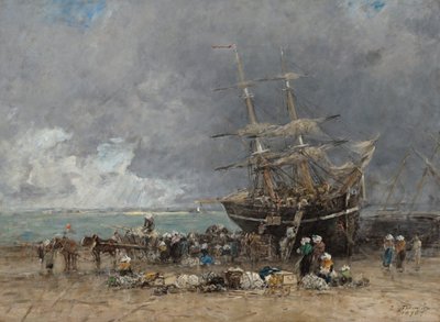 Regreso de la Terre-Neuvier de Eugene Louis Boudin