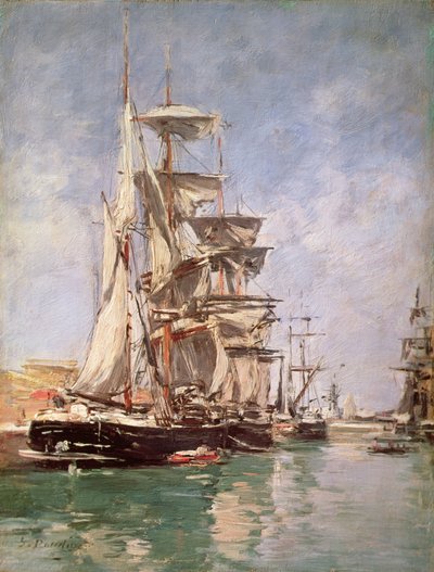 Barcos de vela de Eugene Louis Boudin
