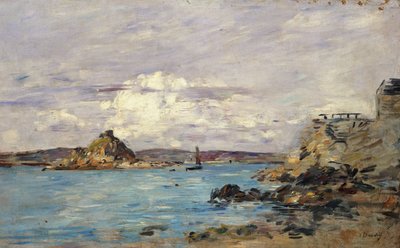 Estudio para "La bahía de Douarnenez", c.1895-97 de Eugene Louis Boudin