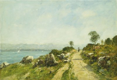 El Camino, Antibes de Eugene Louis Boudin