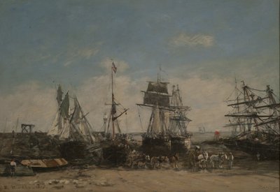 La Costa de Portrieux, Costa Norte de Eugene Louis Boudin