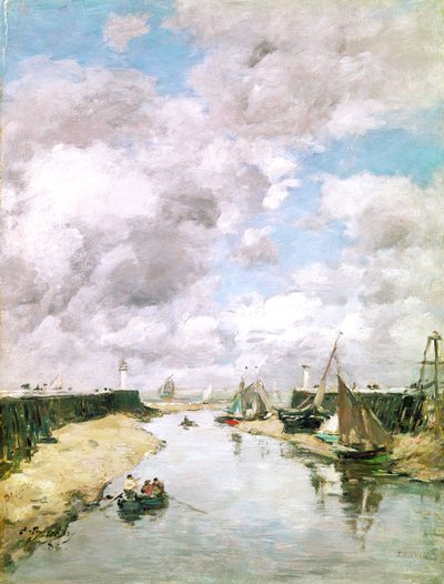 Trouville, 1884 de Eugene Louis Boudin