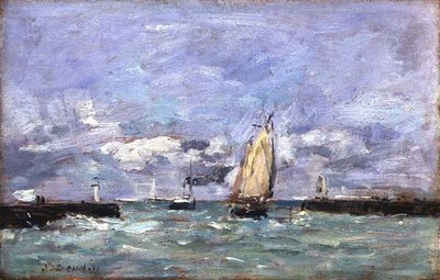 Trouville, c.1885-90 de Eugene Louis Boudin