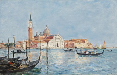 Venecia, iglesia de San Giorgio de Eugene Louis Boudin