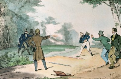 Un duelo de Eugene Louis Lami