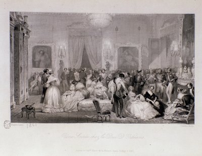 Una velada social con el Duque de Orleans (Ferdinand-Philippe o Ferdinand Philippe d