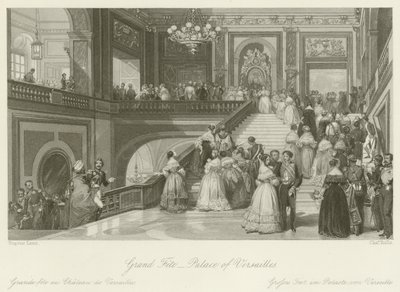 Gran fiesta en el Palacio de Versalles de Eugene Louis Lami