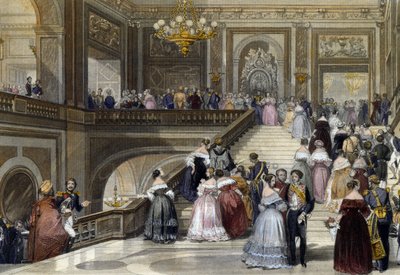 Gran celebración en el Palacio de Versalles de Eugene Louis Lami