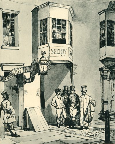 Posada y Oficina de Correos, 1830, 1943 de Eugene Louis Lami