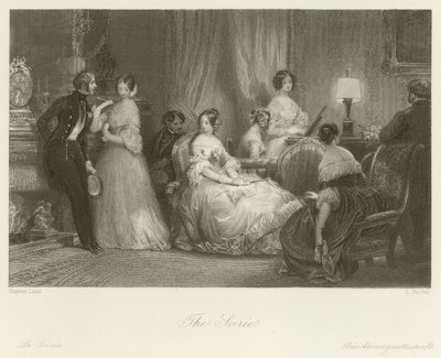 La velada de Eugene Louis Lami