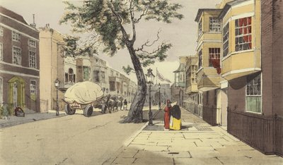 Una pequeña ciudad de provincia de Eugene Louis after Lami