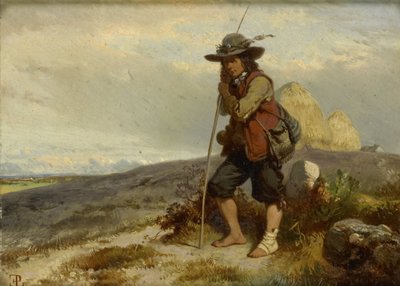 Un joven pastor de Eugene Modeste Edmond Lepoittevin