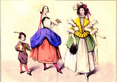 Disfraces de Eugene Modeste Edmond Lepoittevin